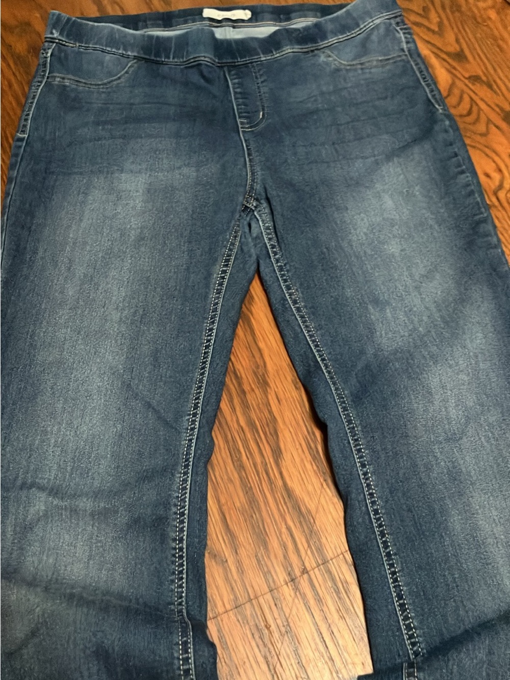 Cello Women's Blue Boot Cut Stretch Jeans